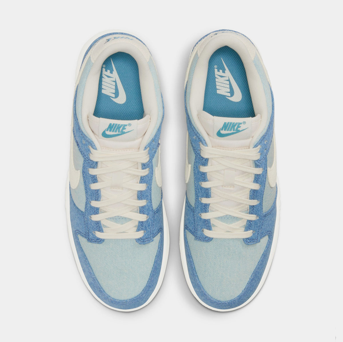 シューズ(女性用) Jordan low dunk blue&white Nike Dunk Low Womens Lifestyle Shoes Smokey Blue Pale Ivory Denim