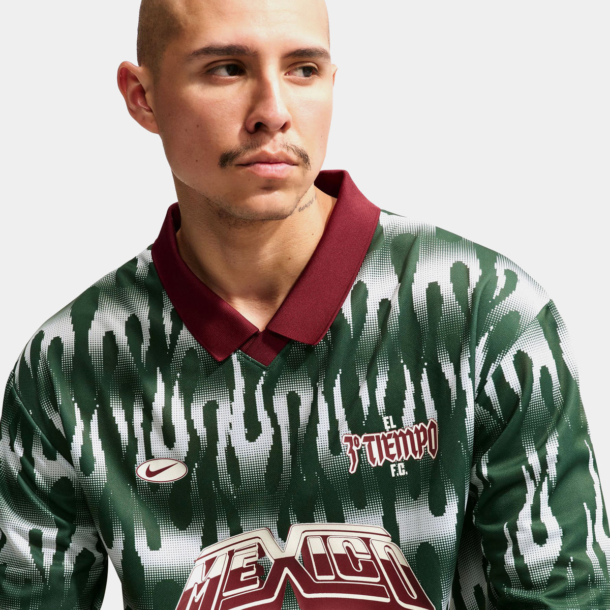 Nike Sportswear Club Goalie Futbol Mexico Mens Jersey Fir Phantom