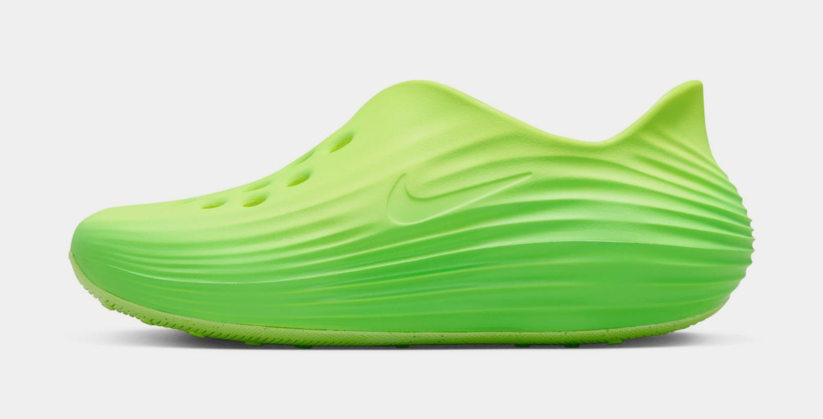 Nike ReactX Rejuven8 Grade School Sandals Green Strike Black Volt