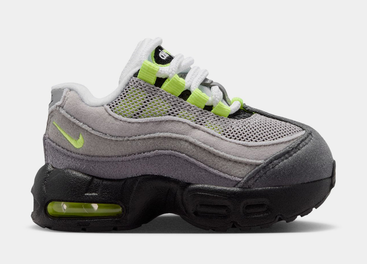 【新品未使用】NIKE AIR MAX 95 TD ベビー スニーカー 15cm Nike Little Max 95 Big Bubble Neon Infant Toddler Running Shoes