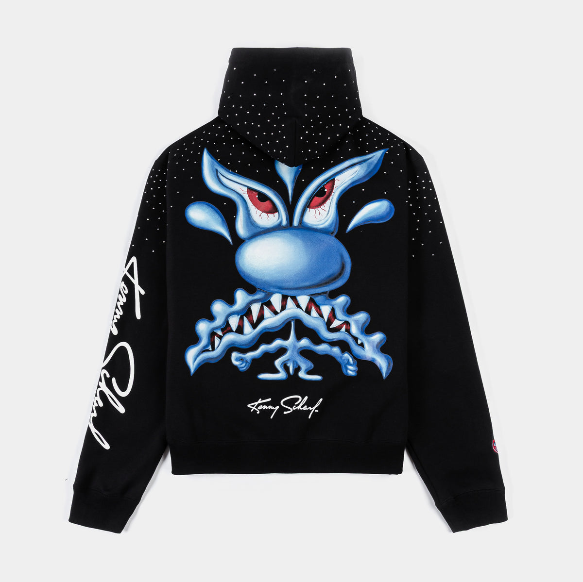 SHoe Palace SP x Kenny Scharf Icons Zip Up Mens Hoodie Black Blue