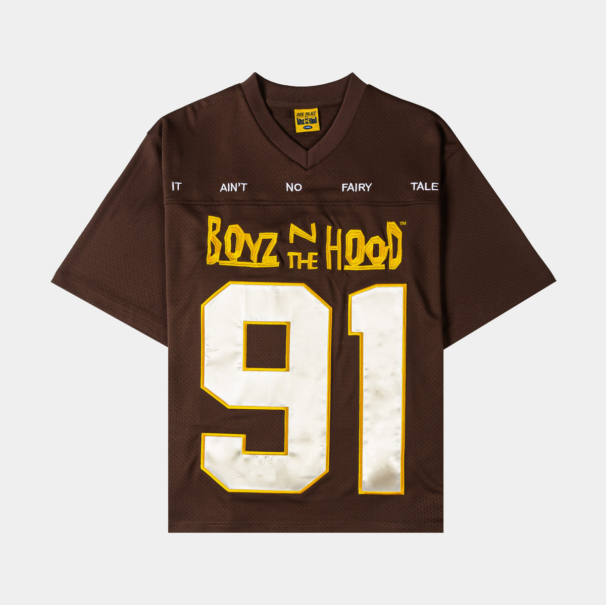Shoe Palace SP x Boyz N The Hood 91 Mesh Mens Jersey Brown Yellow