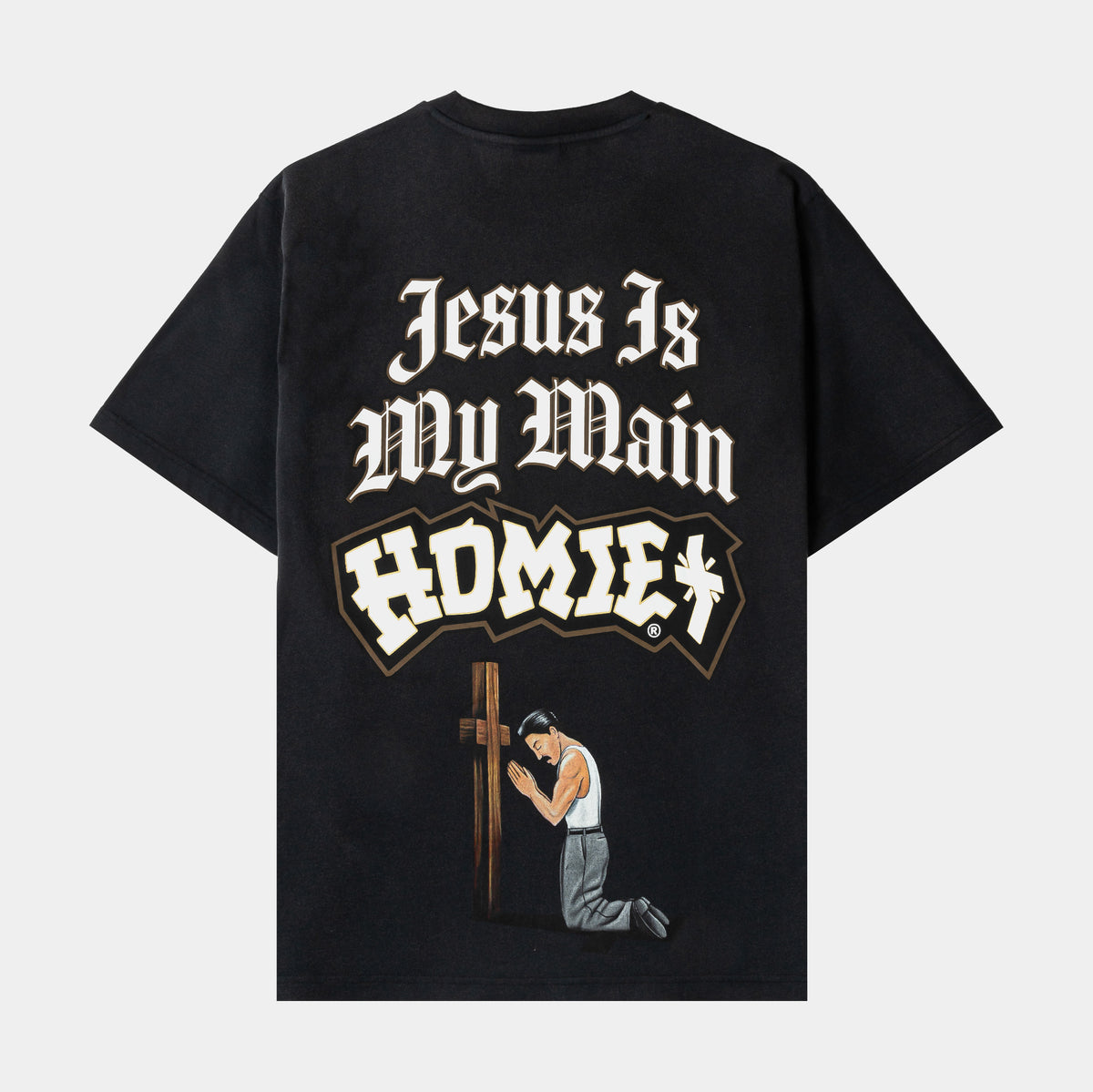 ラス1！ ZORN All My Homies UOMO T-shirt XL UOMO Cover Tee (Black