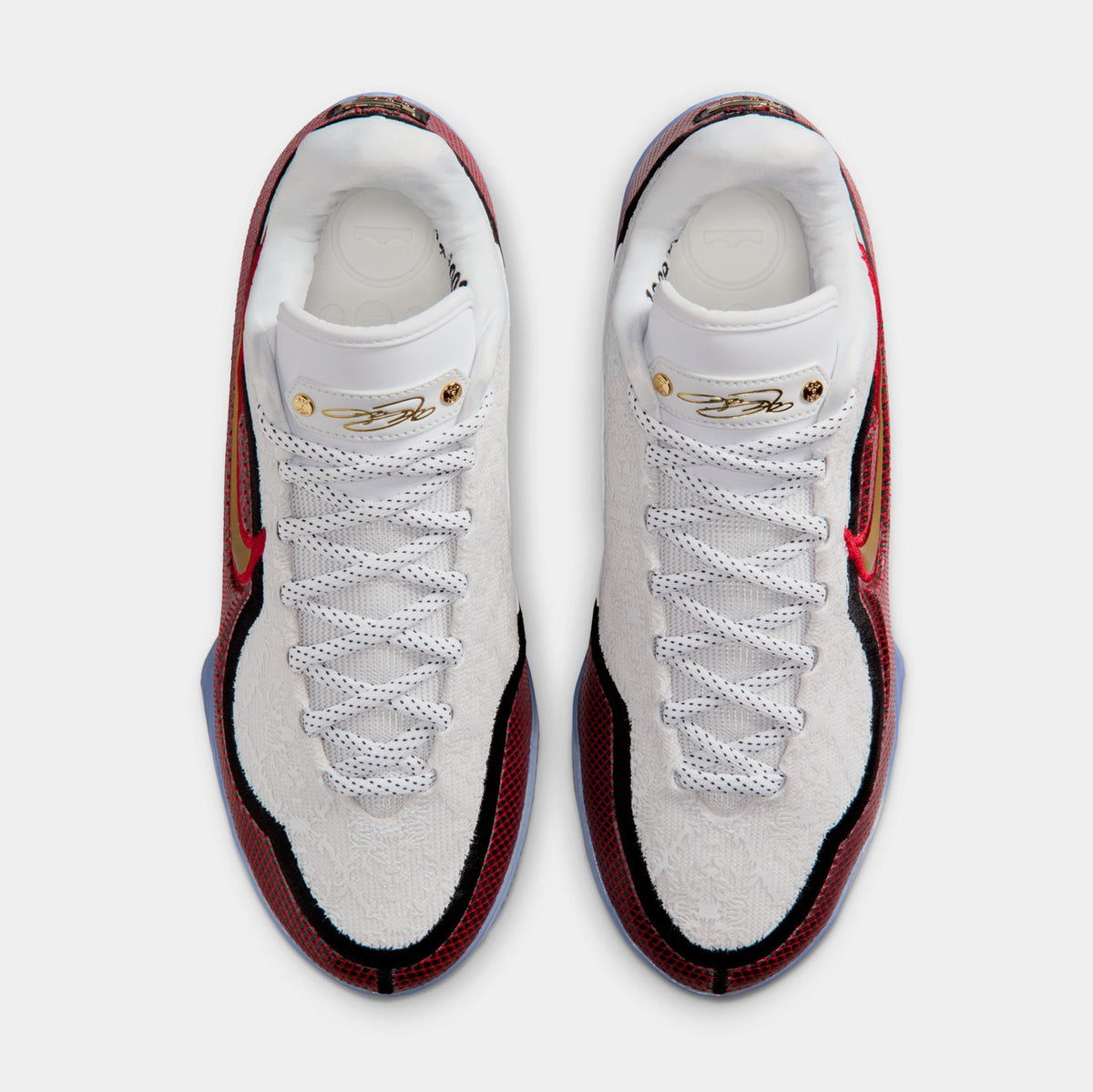 Nike LeBron XXIII 23 Grand Opening White Metallic Gold Red HJ5629-100 Size 8.5 Nike LeBron XXIII Grand Opening Mens Basketball Shoes White  main image 2
