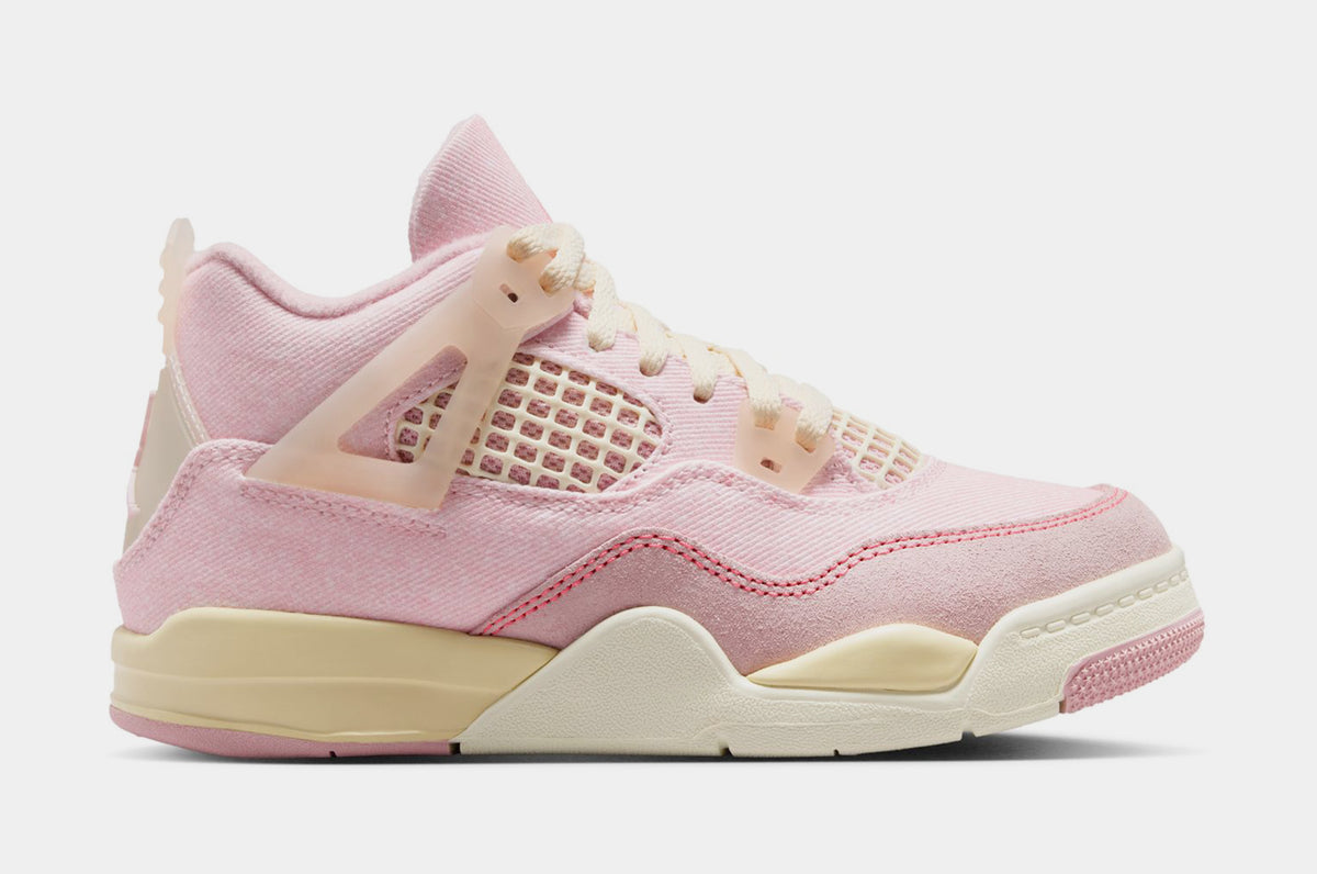 Jordan Air Jordan 4 Retro Pink Pearl And Iced Carmine Preschool