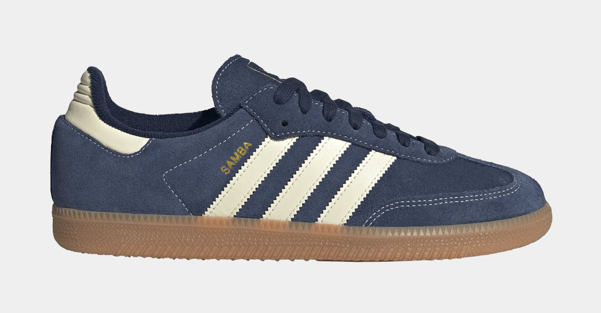  Samba OG W スニーカー adidas Samba OG Mens Lifestyle Shoes Night Indigo Warm Vanilla Gum