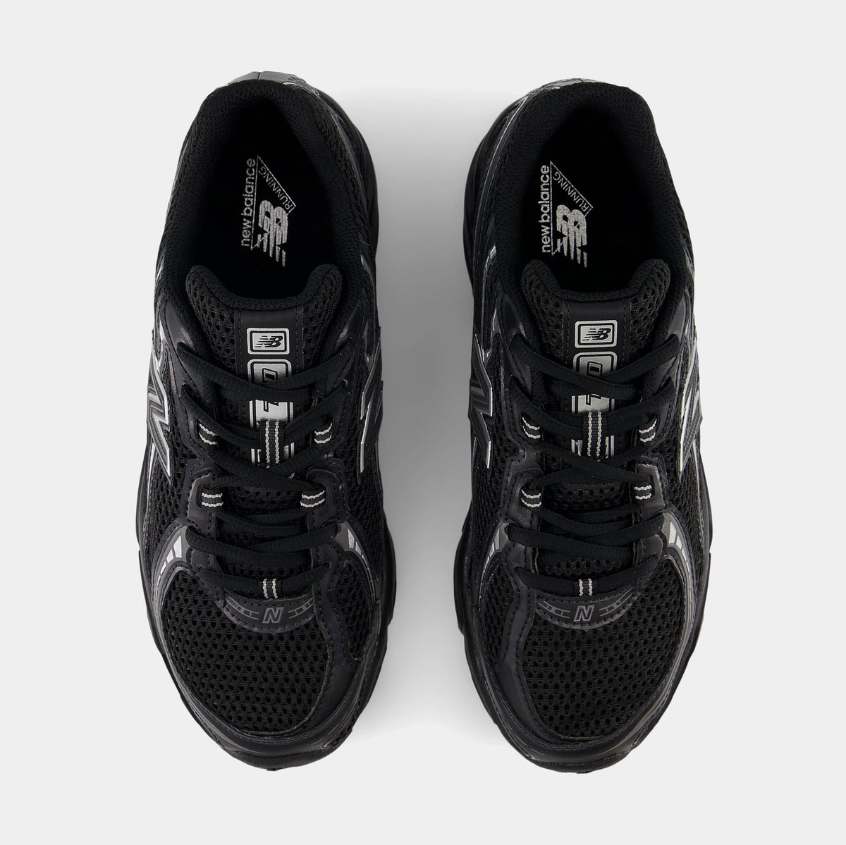 New Balance 740 Mens Running Shoes Black Metallic Silver U740BM2