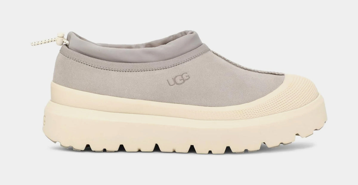 UGG Men’s Tasman LTA Cream and Gray Quilted Boots UGG DUNE SLIP-ON LTA POLYESTER SHEEPWOOL SLIPPERS SHOES, MEN  main image 3