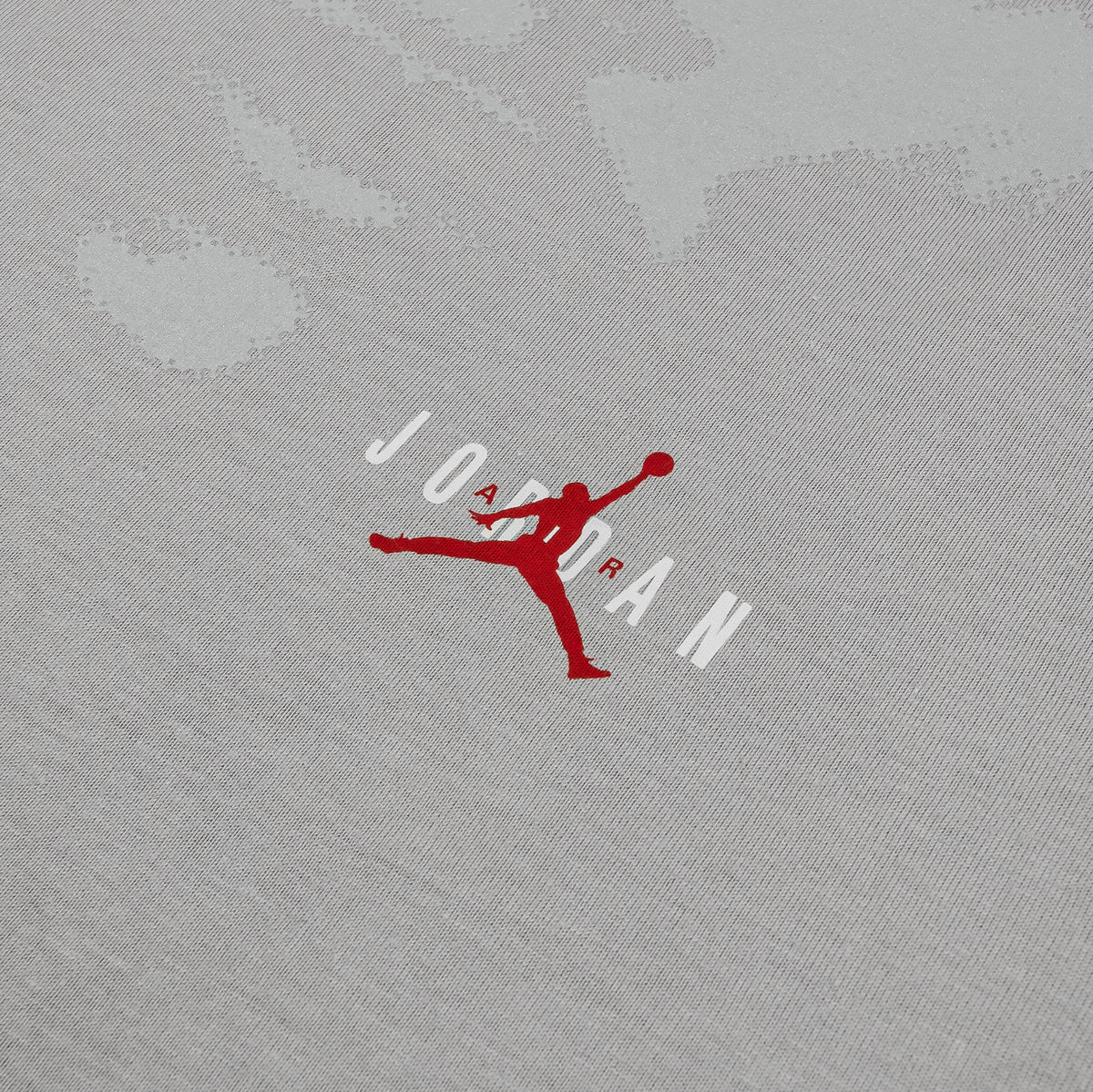 Jordan 1985 Crew Gel Mens Short Sleeve Shirt Grey HV5091-062