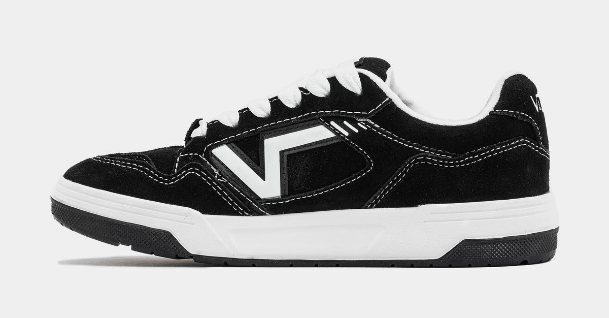 Men Size 11.5 Vans Skate Shoes Sport Low Top Athletic Lace Up Black White 508357 Sport Low Shoes in Black| Vans SE main image 3