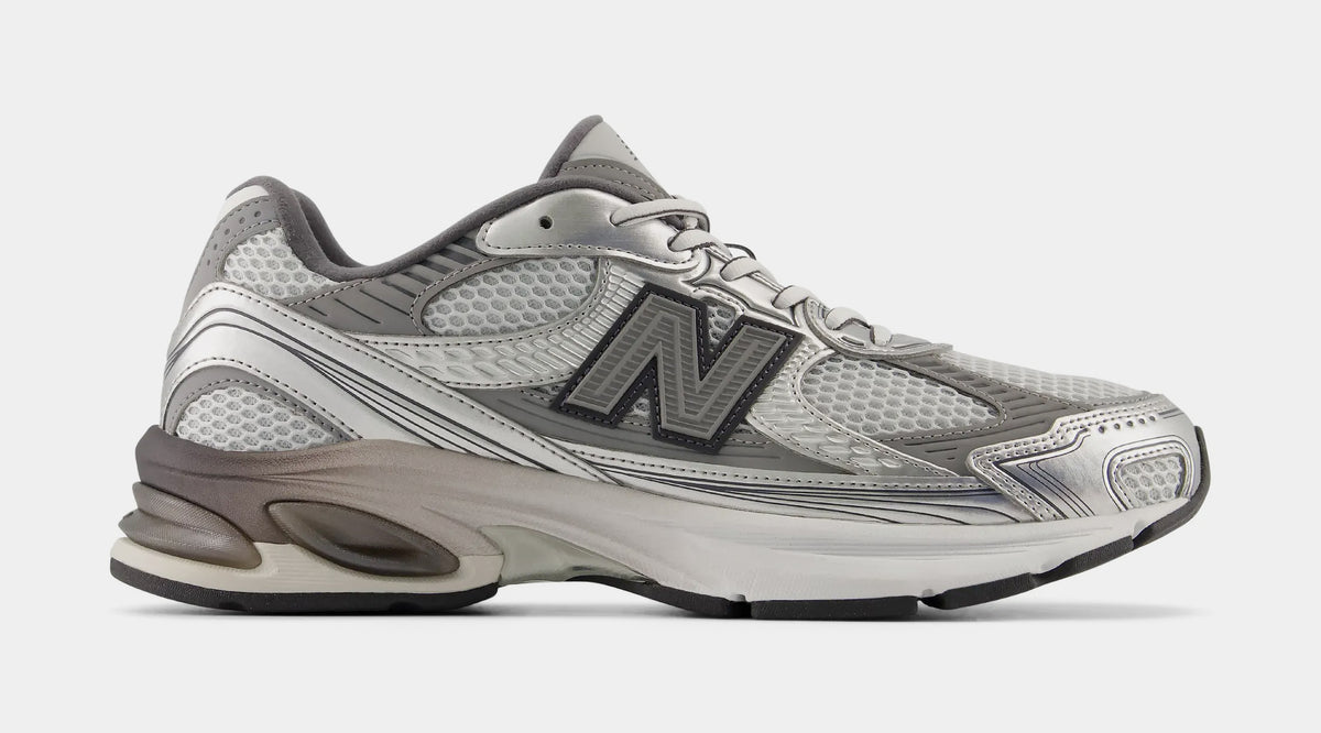 New Balance ABZORB 2010 Grey Days Mens Running Shoes Black Silver