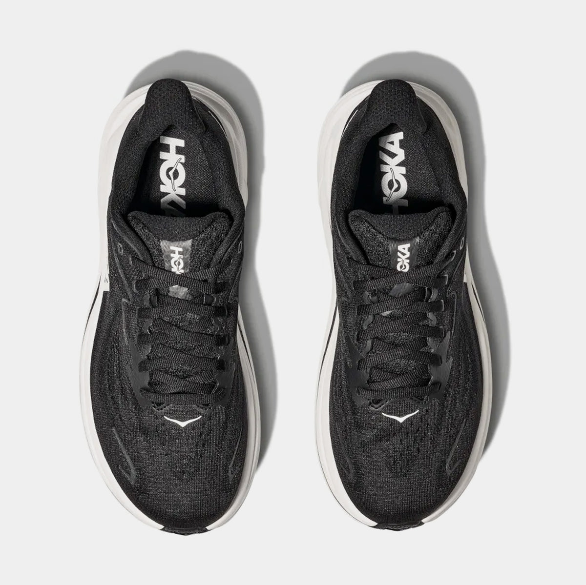 Hoka One One Clifton 10 Men 1162030 BWHT 11D Running Shoes Black White Q Shoes – Clifton 10 sneakers main image 4