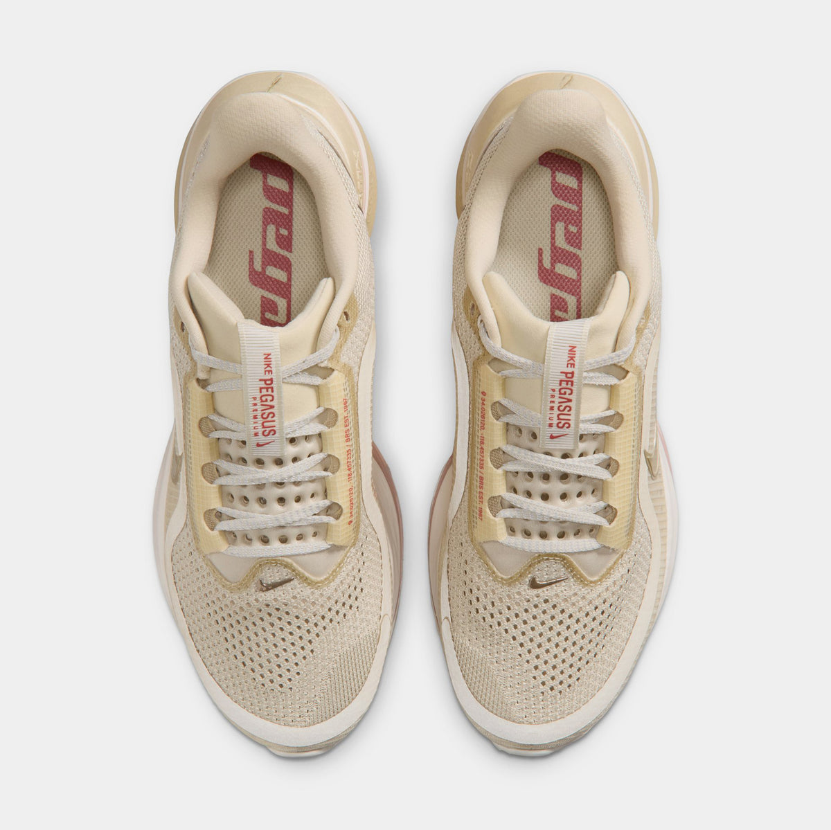 Nike Pegasus Premium Womens Running Shoes Light Khaki Metallic