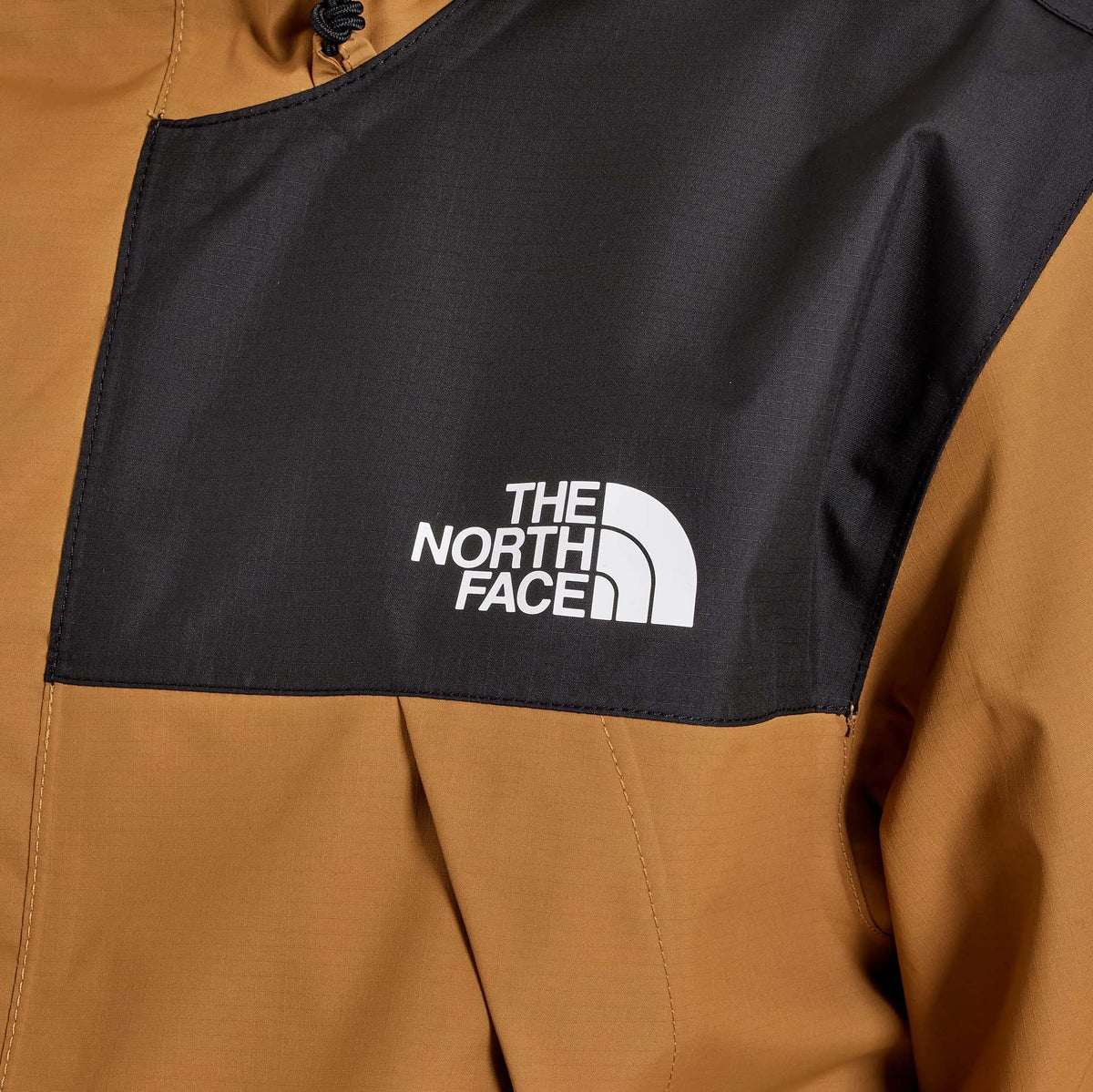 The North Face Antora Rain Zip Up Mens Jacket Brown Black NF0A7QEY