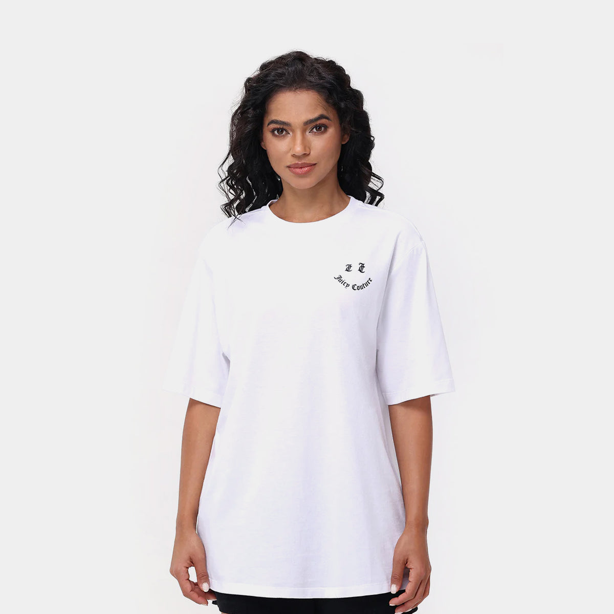 juicy Juicy Couture Oversized Have A Juicy Day Graphic Womens Short