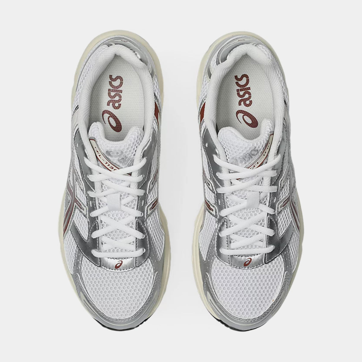 ASICS Gel 1130 Mens Running Shoes White Rusted Rock 1203A609-117