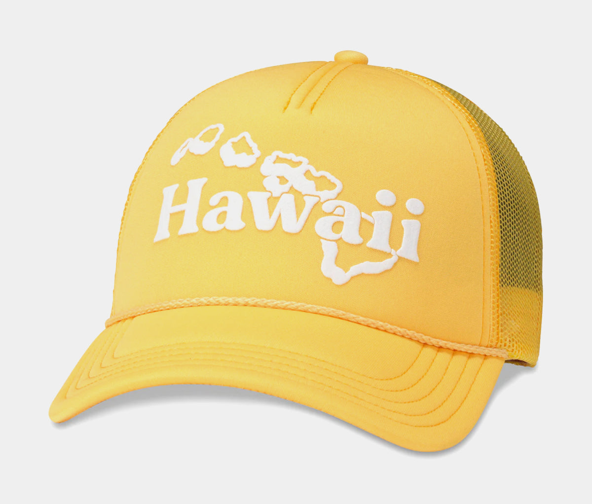 American Needle Hawaii Foamy Valin Snapback Mens Hat Yellow 22008A