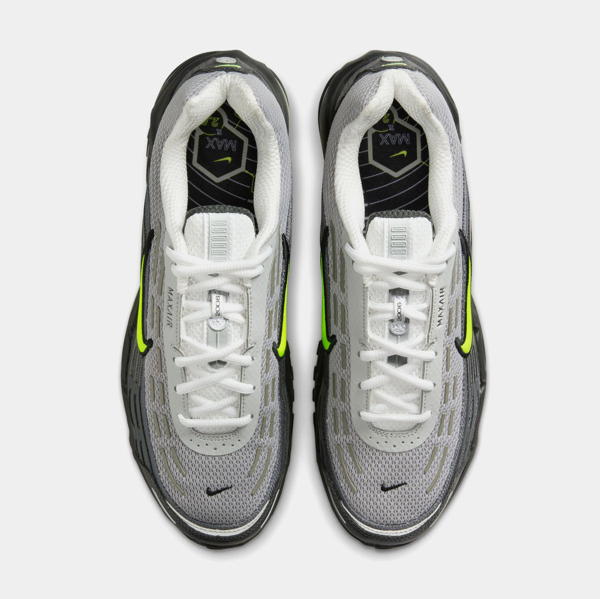 Nike Air Max TL 2.5 Neon Mens Running Shoes Pearl Grey Anthracite 
