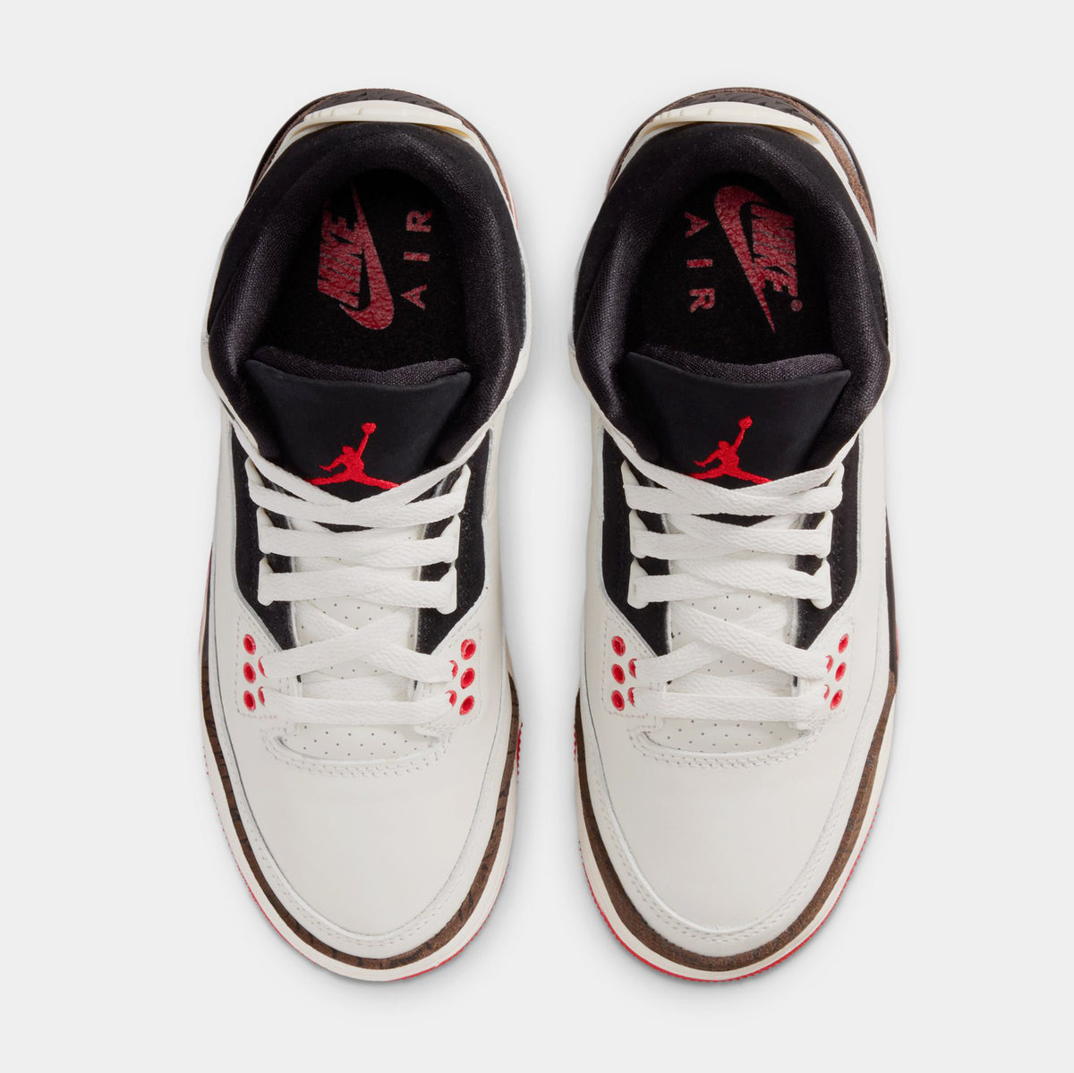 Jordan Air Jordan 3 Retro Sail and University Red Grade School 