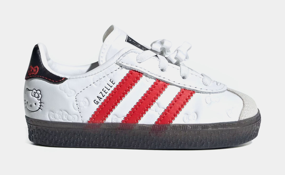adidas gazelle silver green womens adidas Hello Kitty Gazelle Infant Toddler Lifestyle Shoes Cloud White Red  Bl IH9956 – Shoe Palace