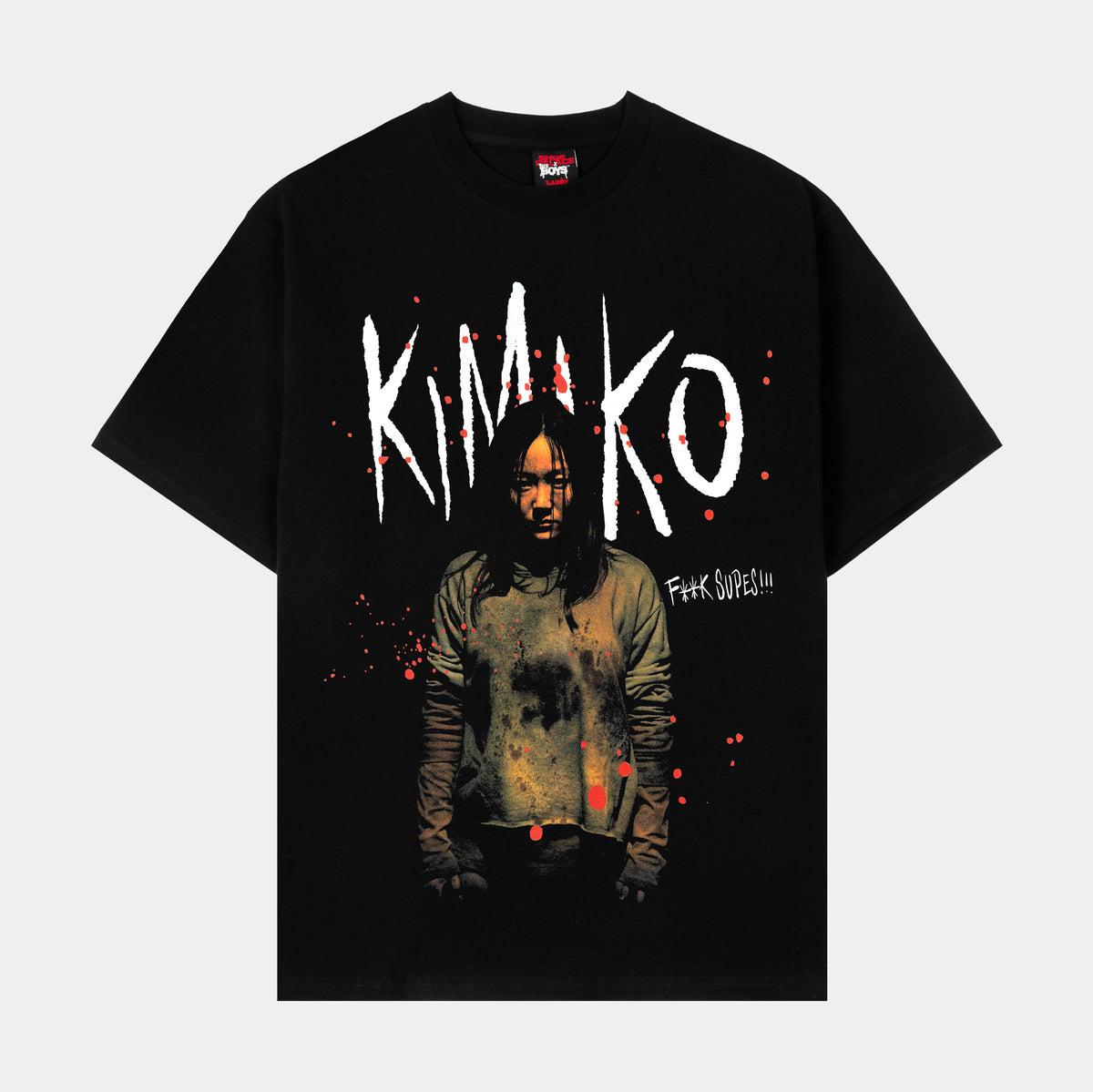 Shoe Palace SP x The Boys Kimiko Mens Short Sleeve Shirt Black
