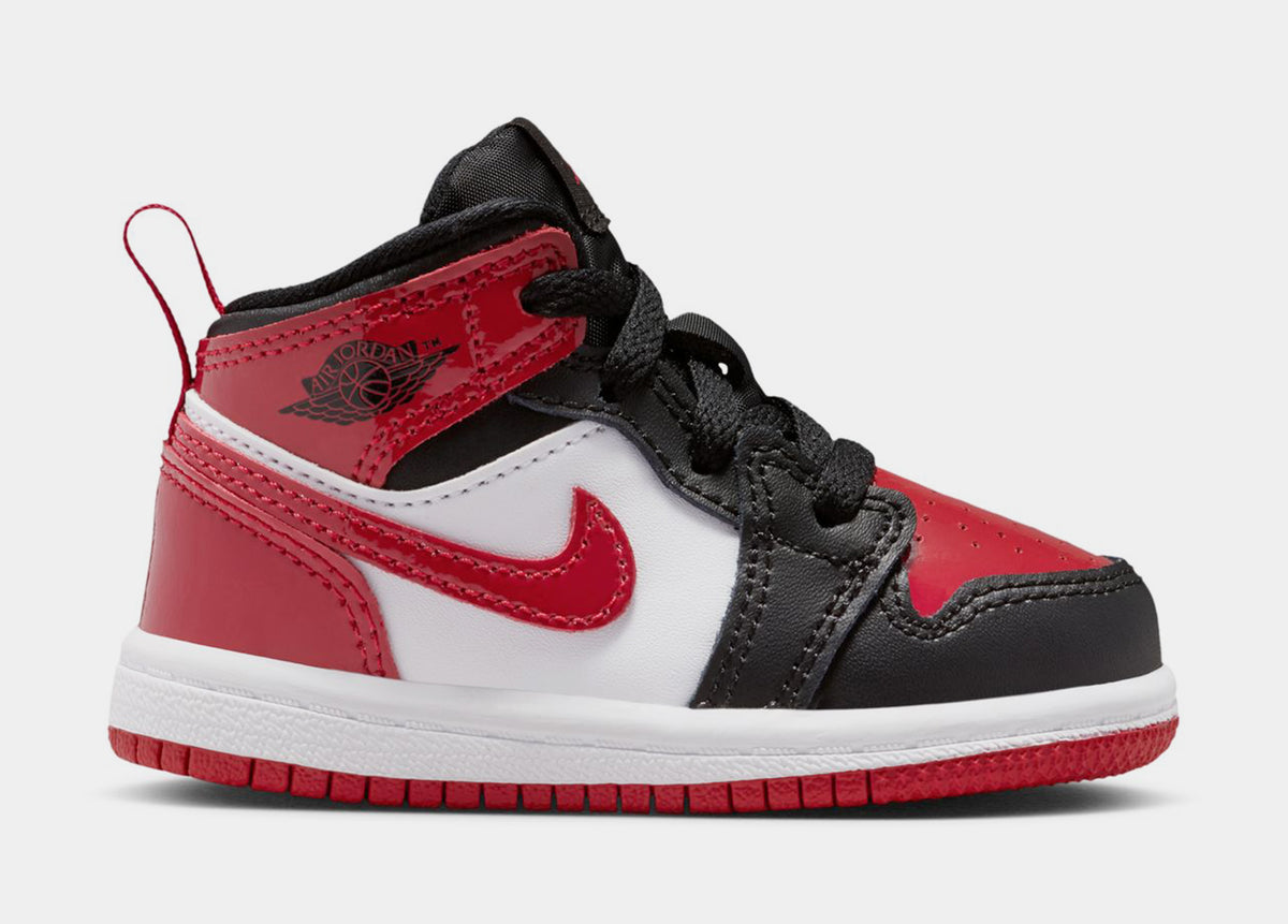 Jordan Air Jordan 1 Mid SE Infant Toddler Lifestyle Shoes Black