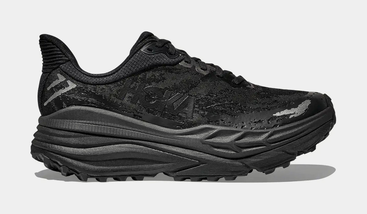 Hoka Stinson 7 Mens Running Shoes Black Black 1141530-BBLC