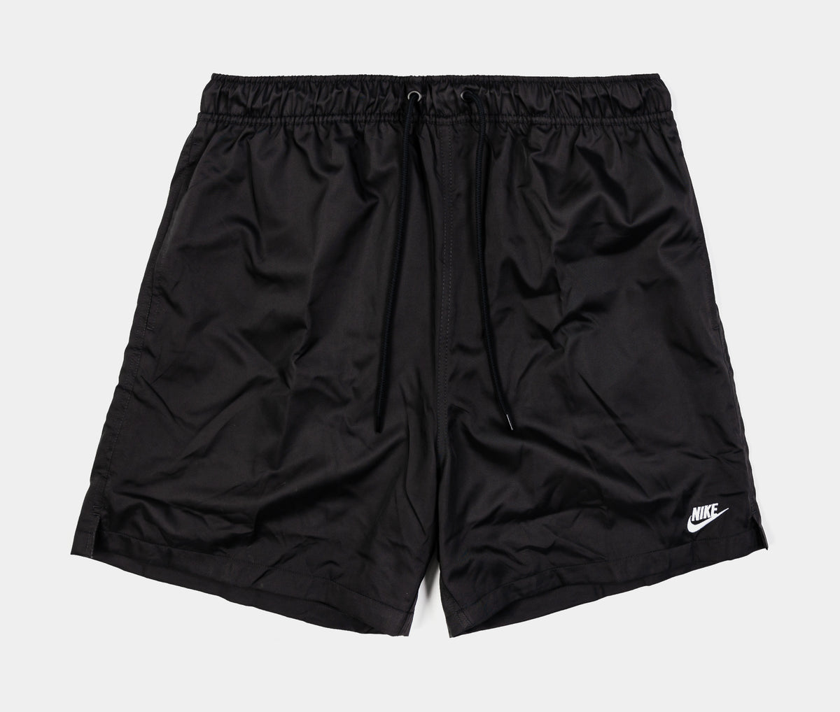 Nike Club Flow Woven Mens Shorts Black White FN3307-010 – Shoe Palace