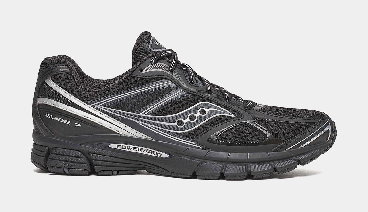New Men\'s Size 12 Saucony Progrid Guide 7 Black Multi Running Shoes S70936-35 Saucony Progrid Guide 7  main image 4