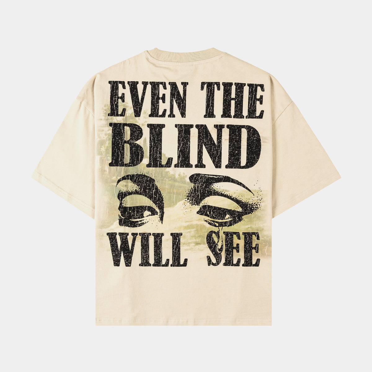 Original Sin The Blind Will See Mens Short Sleeve Shirt Light