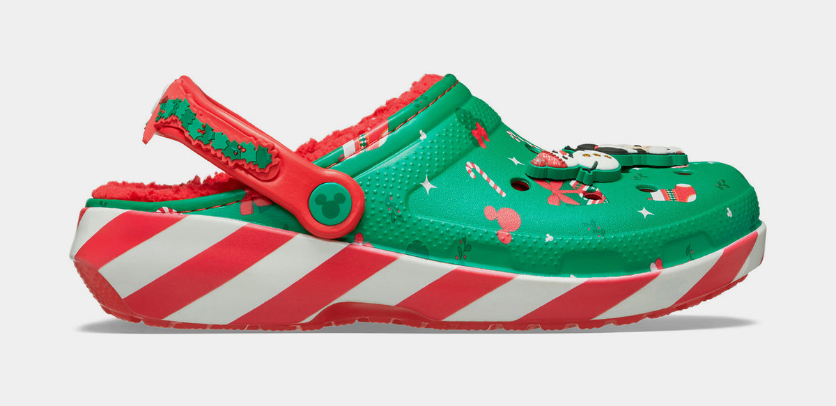 Men\'s 11 Crocs Disney Classic Christmas Clog 209363 3E8 Red and Green Disney Christmas Crocs NWT 11 (41.5) | Mercari main image 4