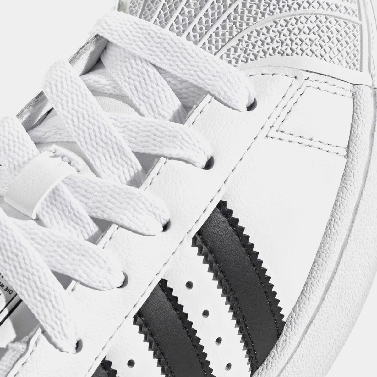 adidas Superstar II 'White Black' Big Kids' Shoes 4