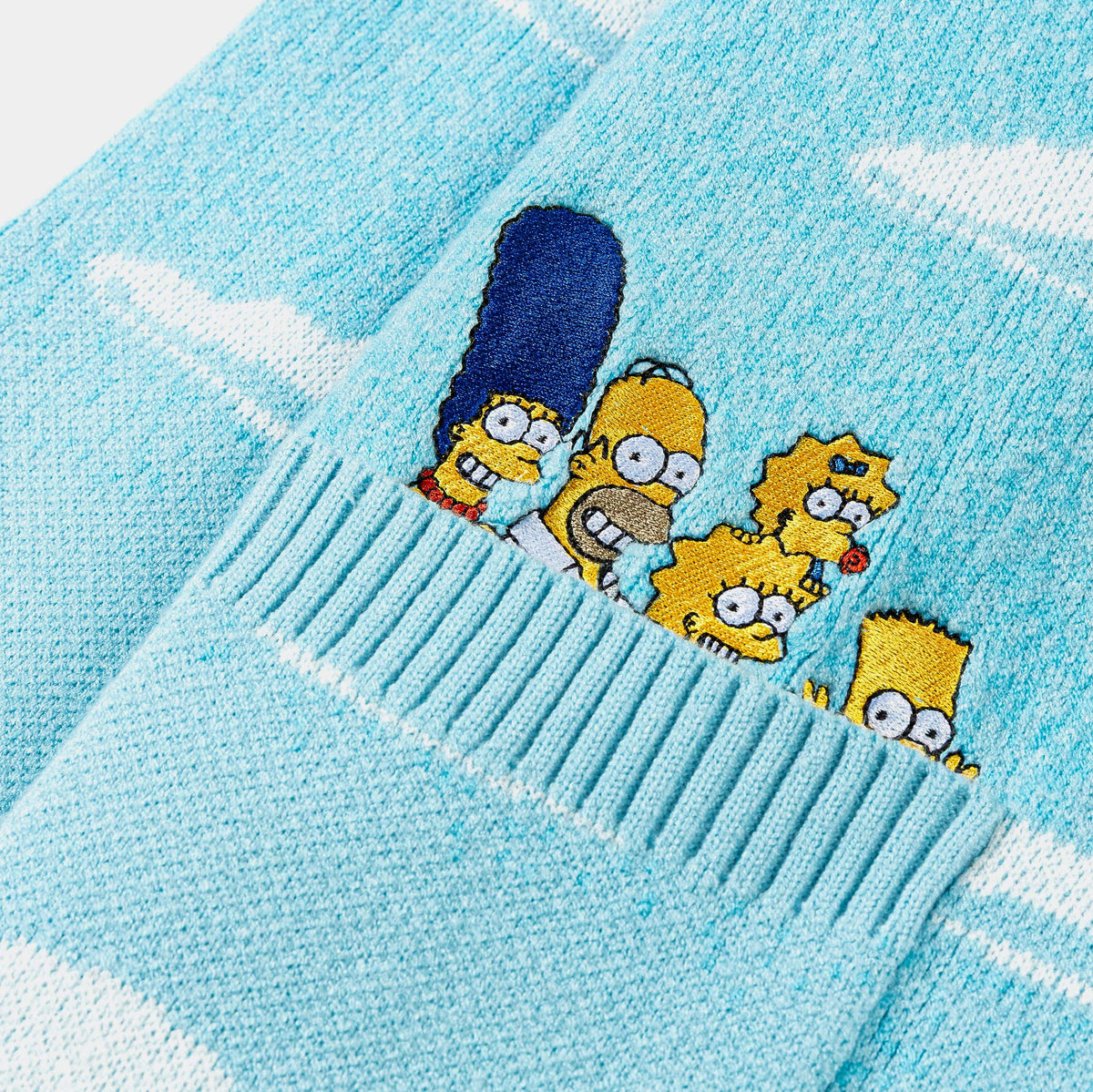珍品 真紺50s SIMPSONS SEARSカバーオール 裏地フランネル Shoe Palace The Simpsons By Shoe Palace Clouds Mens Cardigan Blue