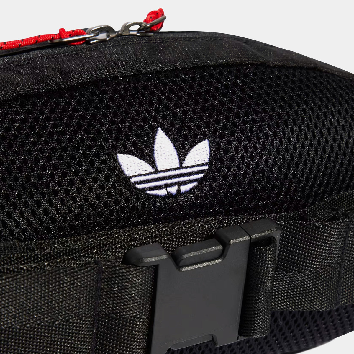 adidas 100 Thieves Crossbody Mens Bag Black Grey Red JE0318 – Shoe