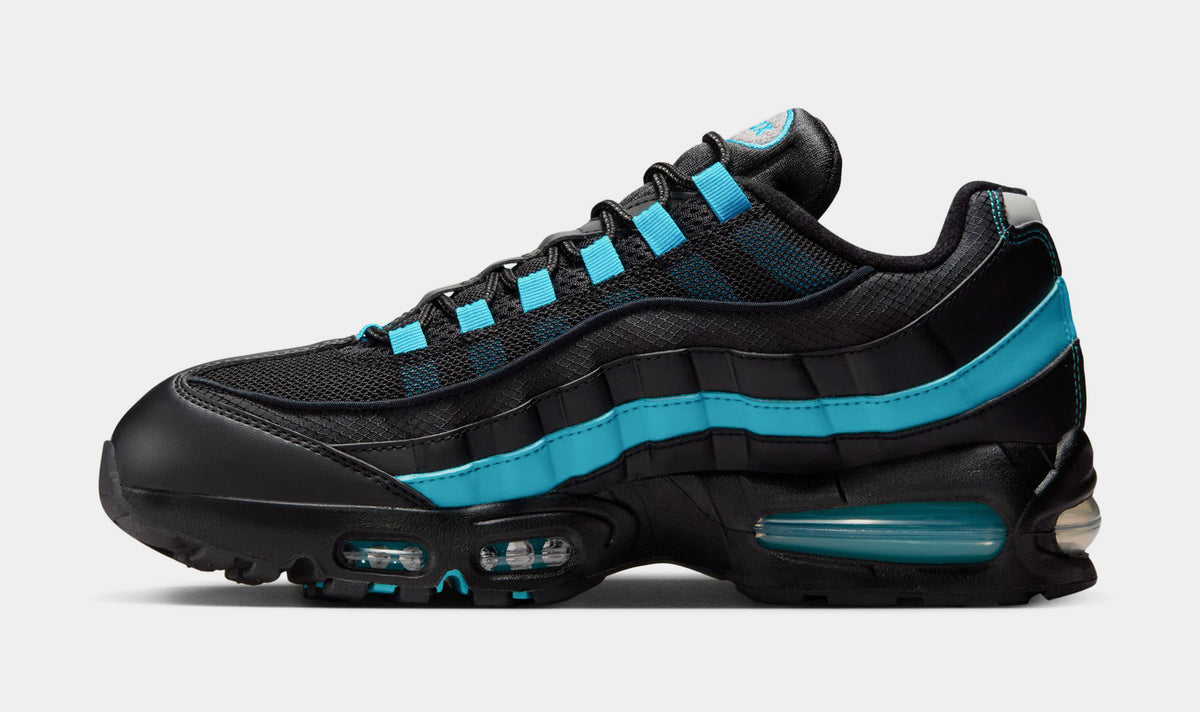 Nike Air Max 95 OG Mens Running Shoes Black Baltic Blue Black