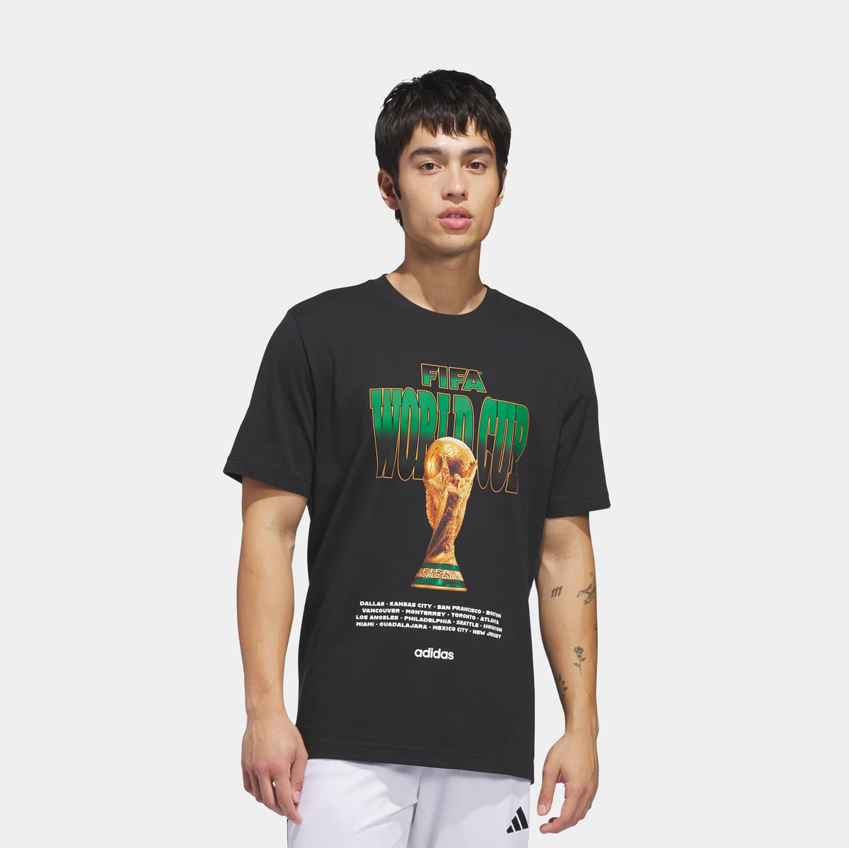 adidas FIFA World Cup '26 Tour Graphic Mens Short Sleeve Shirt