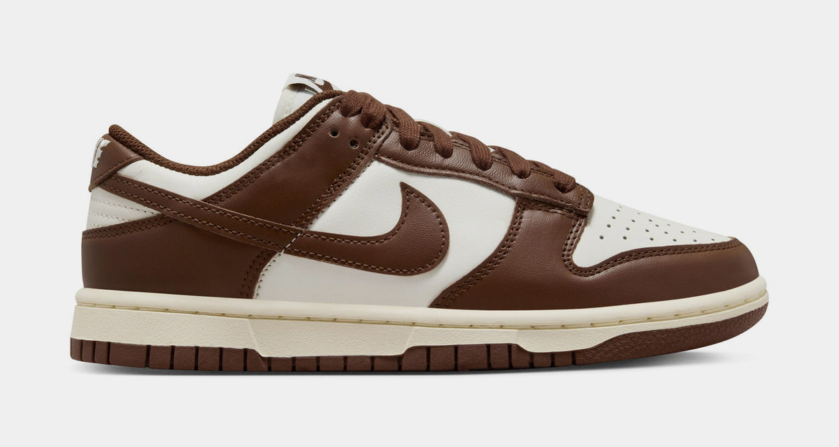 Nike Dunk Low Womens Lifestyle Shoes Sail Cacao Wow Coconut Milk