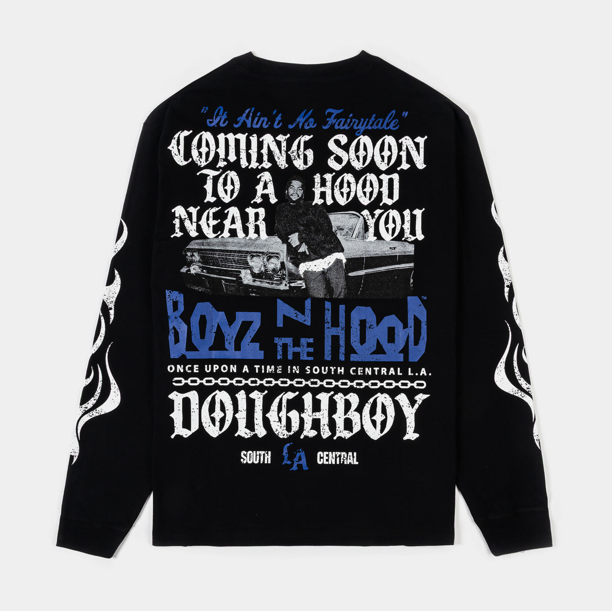 BOYZ IN THE HOOD 長袖Tシャツ Shoe Palace SP x Boyz N The Hood Doughboy Washed Mens Long Sleeve