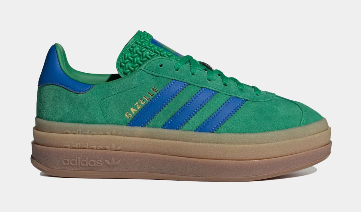 adidas Gazelle Bold Womens Lifestyle Shoes Green Blue Final Sale IE1370 –  Shoe Palace