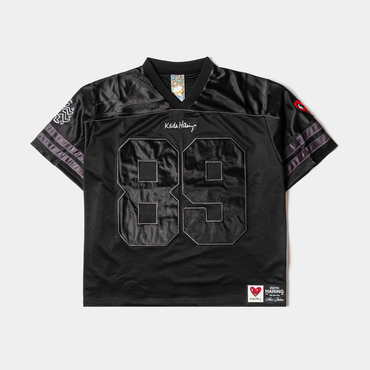 Shoe Palace SP x Keith Haring 89 Mesh Mens Jersey Black Red