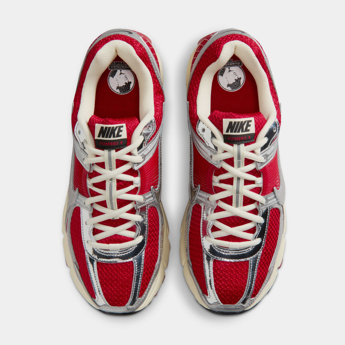 Nike Zoom Vomero 5 Mens Running Shoes Gym Red Chrome  display picture 2