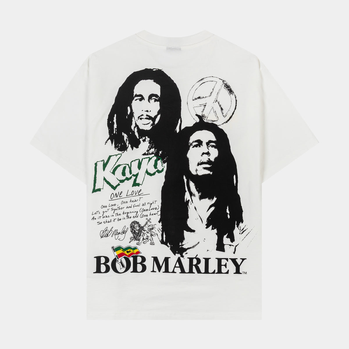 Shoe Palace SP x Bob Marley Kaya Mens Short Sleeve Shirt White