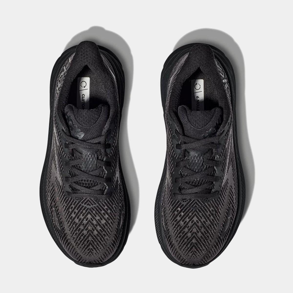 Hoka Clifton 9 Mens Running Shoes Black Final Sale 1127895-BBLC