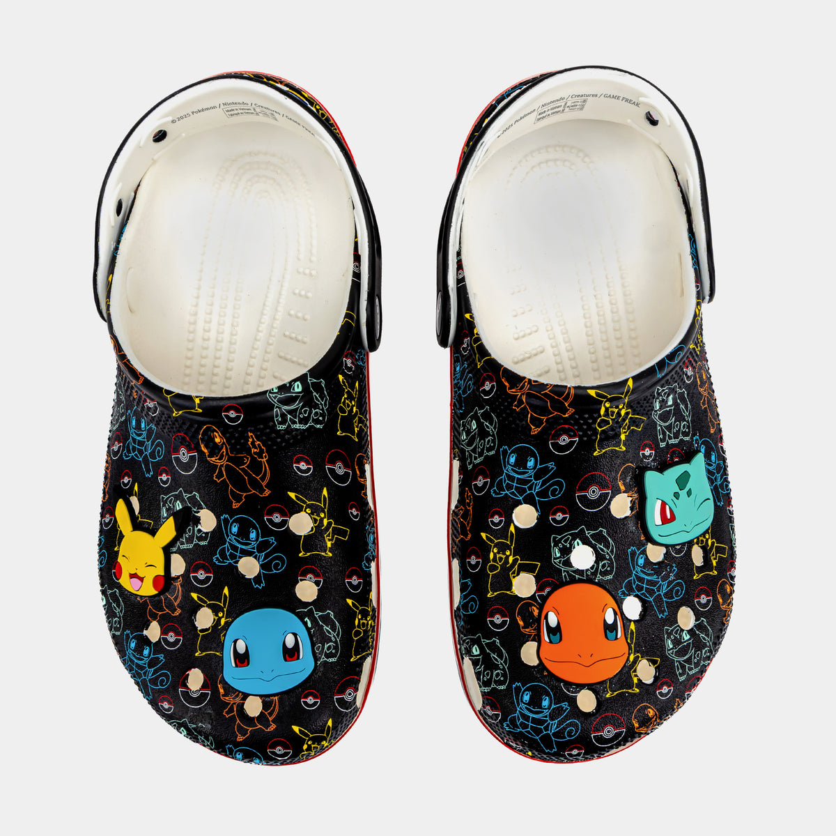 papi07様【専用】 Crocs Pokemon Classic Clog Preschool Grade School Sandals Black