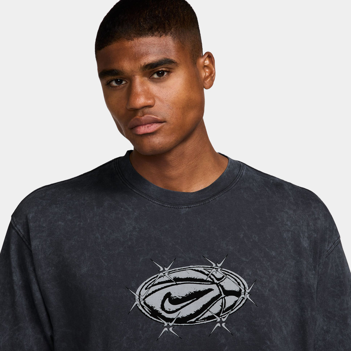 HiGH&LOW セット Nike Max90 Street Mens Short Sleeve Shirt Anthracite HV1675-060