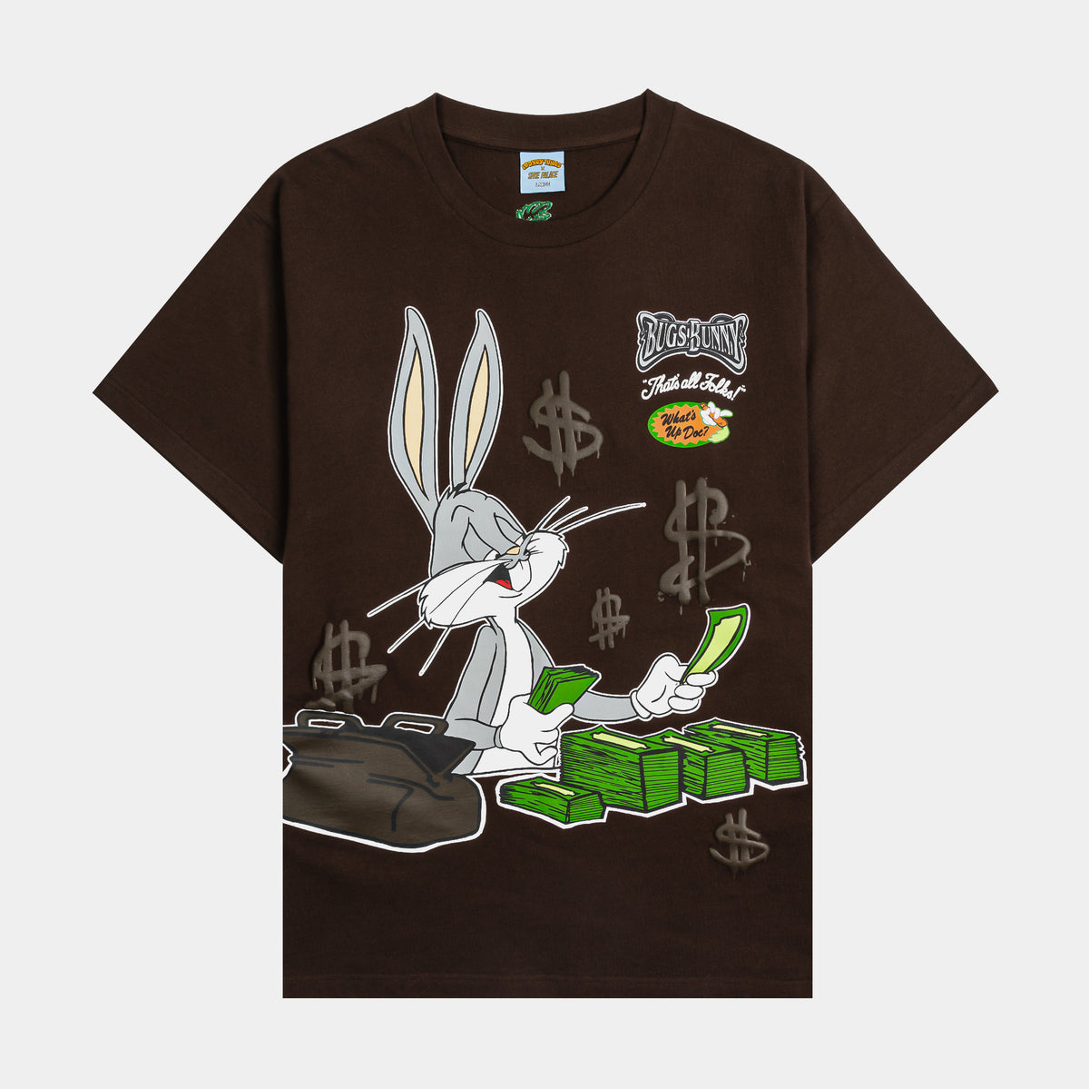 Shoe Palace SP x Looney Tunes Money Bugs Mens Short Sleeve Shirt