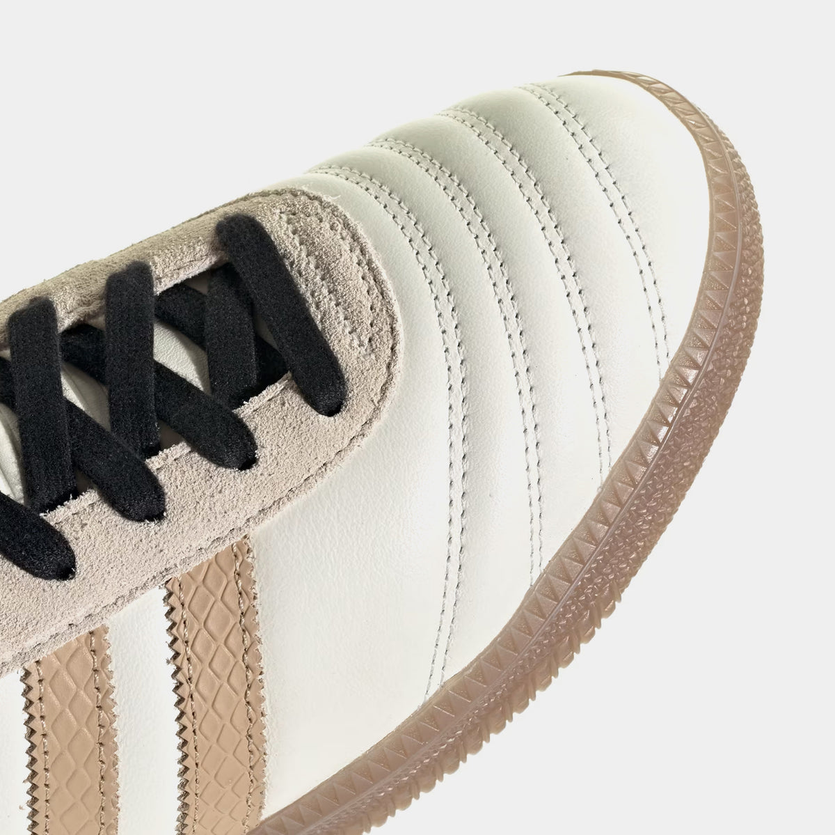 adidas Samba OG Mens Lifestyle Shoes Off White Magic Beige Core