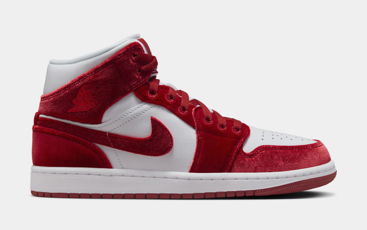 Jordan Air Jordan Retro Mid Red Velvet Womens Lifestyle Shoes