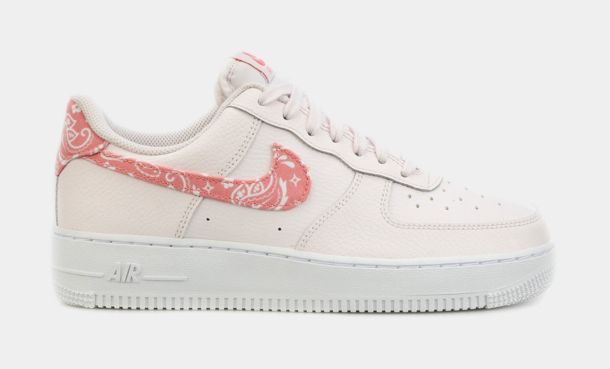 Nike Air Force 1 '07 Pink Paisley Womens Lifestyle Shoes Pink 