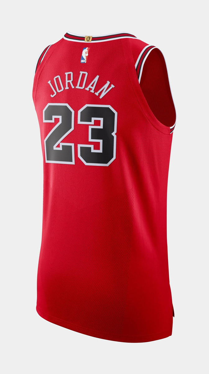 🏀Nike Michael Jordan Chicago Bulls NBA Basketball Jersey Size M Black Red